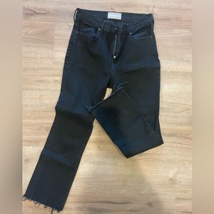 Everlane high rise kick crop size 27